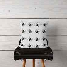 Halloween Black Spider Pillow Cover