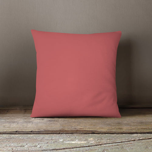 NEW!! Pale Red Solid Pillow Cover