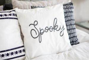 Spider Stripes-Pillow Cover