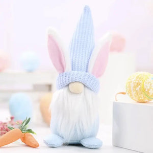 FLASH SALE! Blue Spring Easter Bunny Gnomes