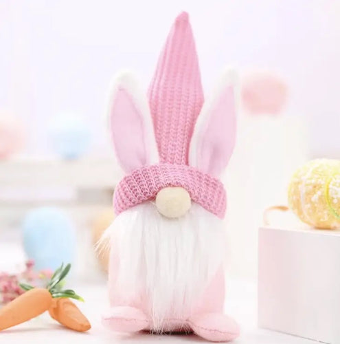 FLASH SALE! Pink Spring Easter Bunny Gnomes