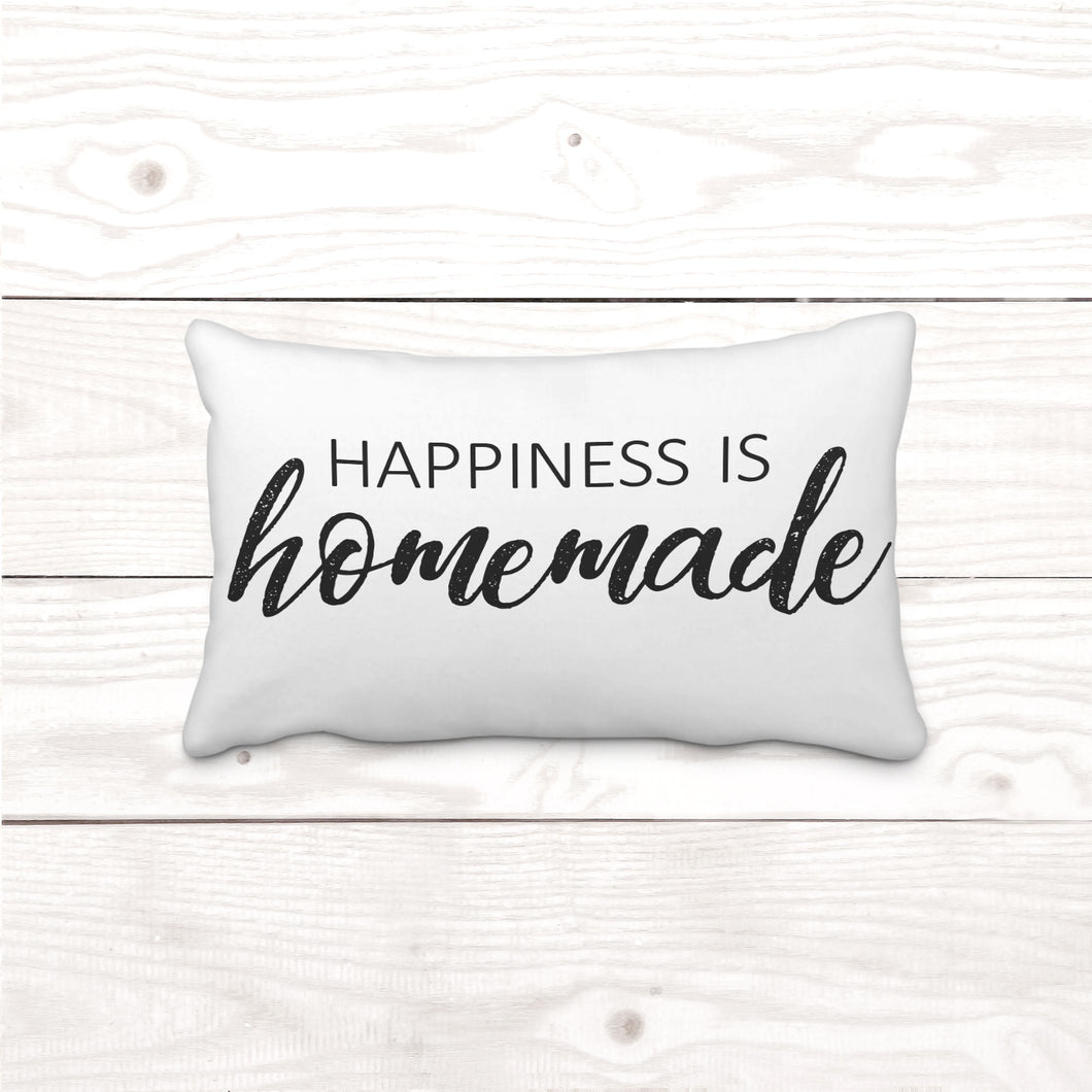 Happiness is Homemade-Pillow Cover