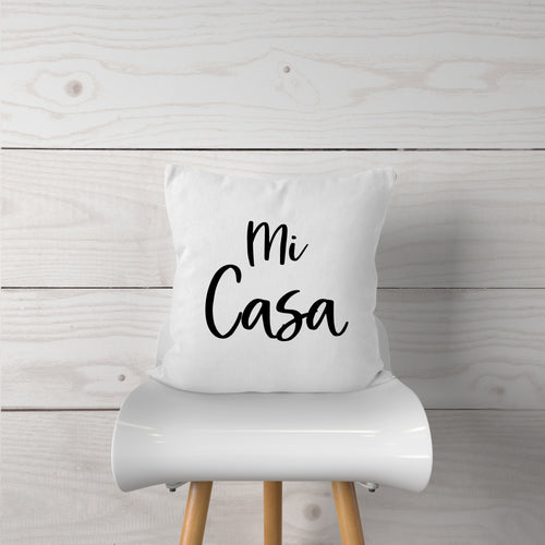 Mi Casa-Pillow Cover