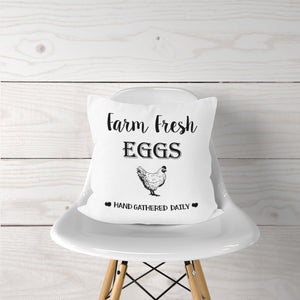 Farm Fresh Eggs-Pillow Cover