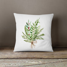 NEW!! Watercolor Mistletoe Pillow Cover
