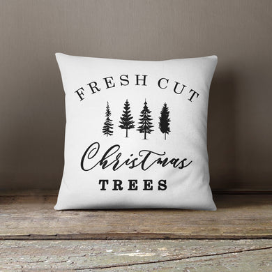 Fresh Cut Christmas Trees-Pillow Covers