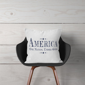 America-Blue-Pillow Cover
