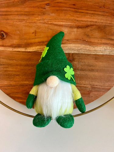 FLASH SALE! St Patrick's Day Gnome-Dark Green Hat
