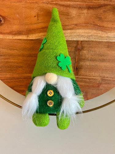 St Patrick's Day Gnome-Light Green Hat