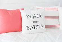 NEW!! Pale Red Stripe Pillow Cover