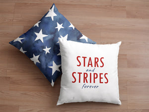 Watercolor Stars-Pillow Cover