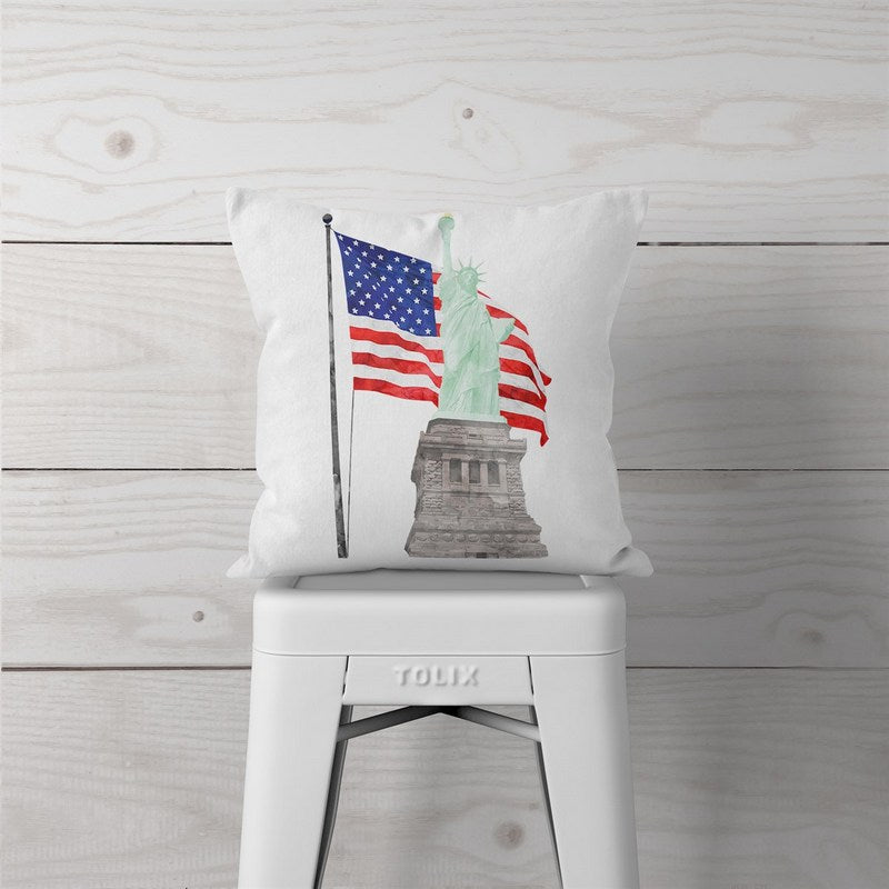 Statue of Liberty-Pillow Cover